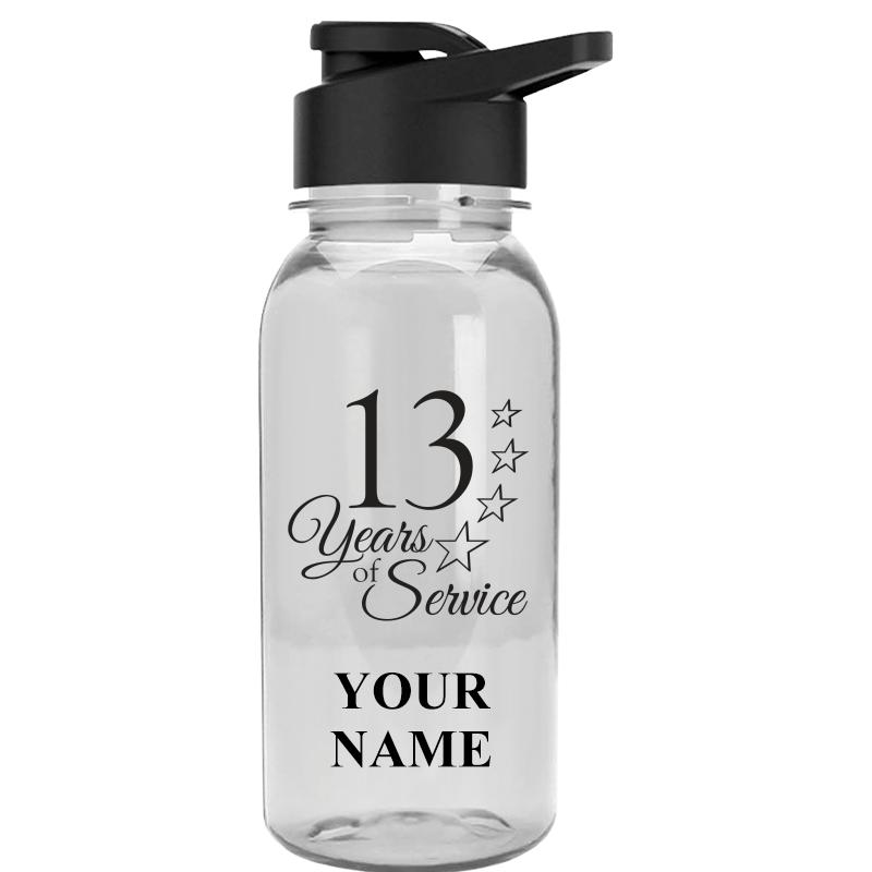 WATER BOTTLE 18OZ CLEAR