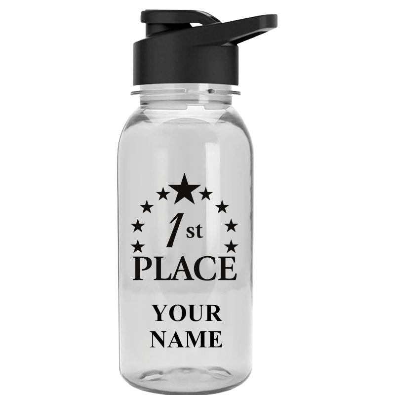 WATER BOTTLE 18OZ CLEAR