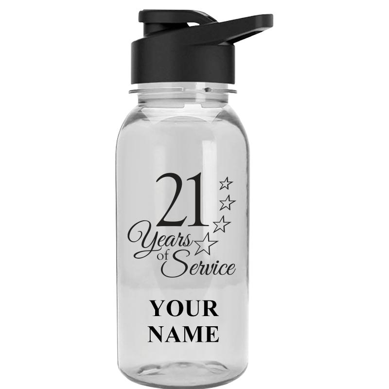 WATER BOTTLE 18OZ CLEAR