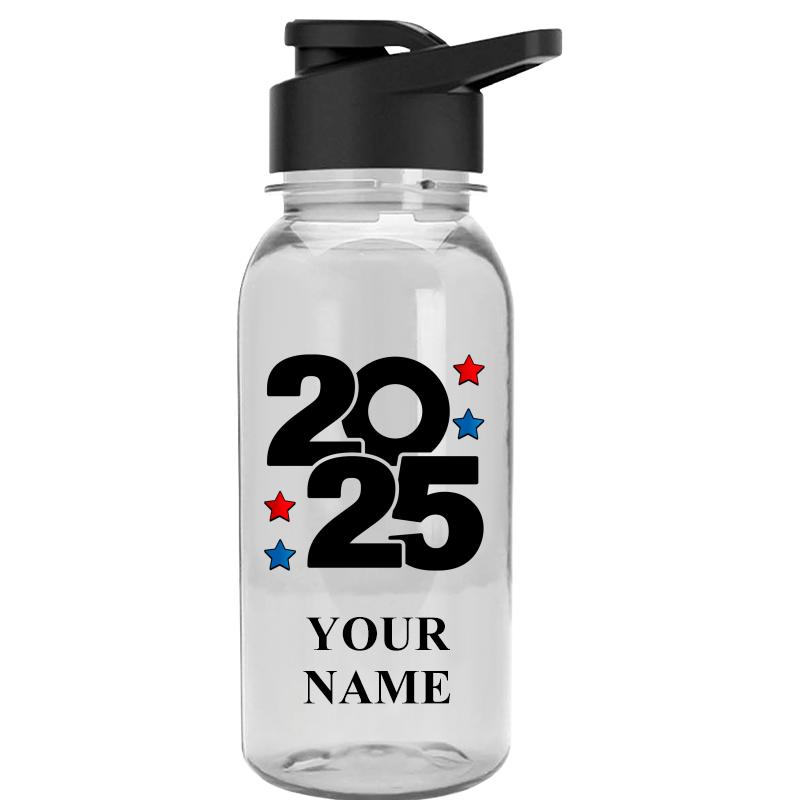 WATER BOTTLE 18OZ CLEAR