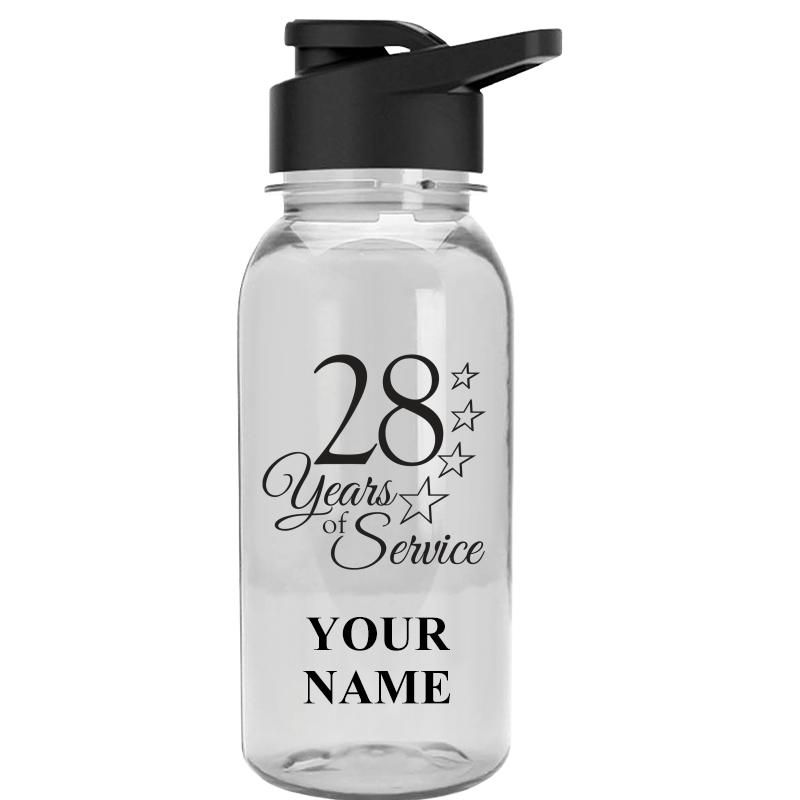 WATER BOTTLE 18OZ CLEAR