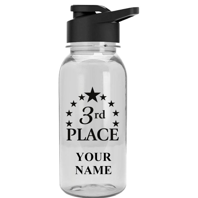 WATER BOTTLE 18OZ CLEAR