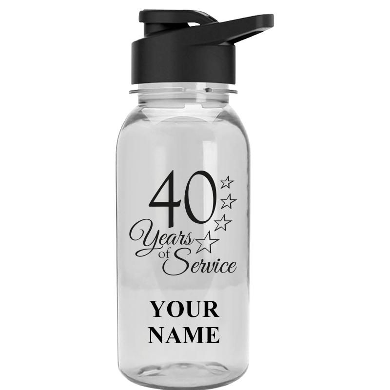 WATER BOTTLE 18OZ CLEAR