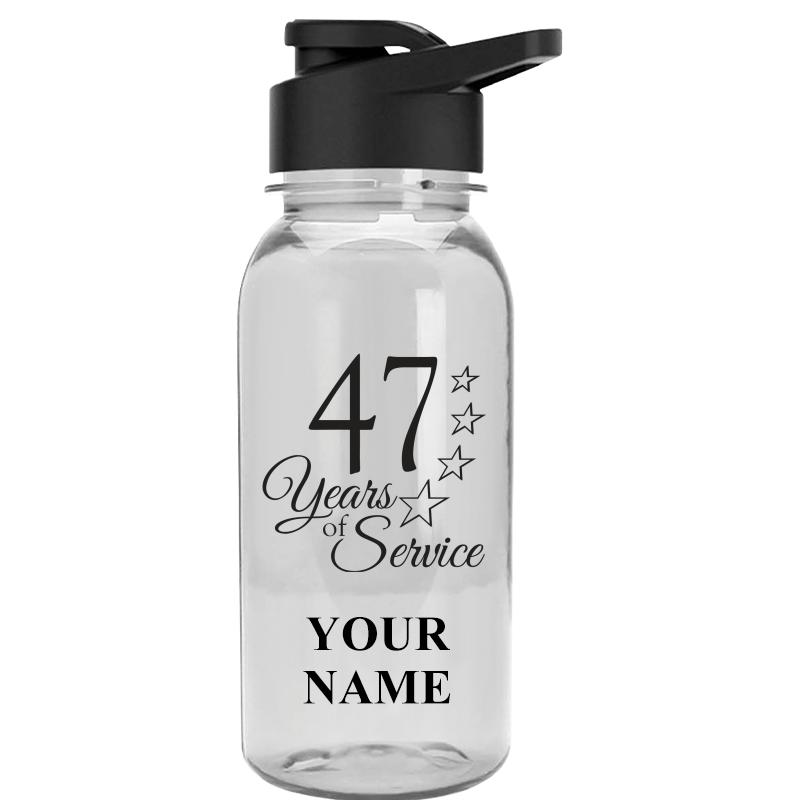 WATER BOTTLE 18OZ CLEAR