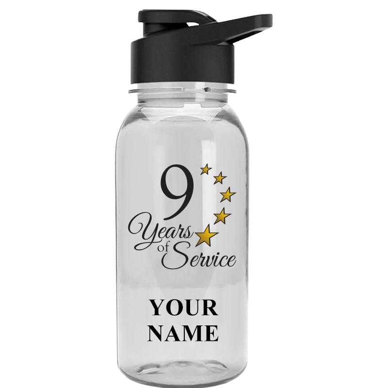 WATER BOTTLE 18OZ CLEAR