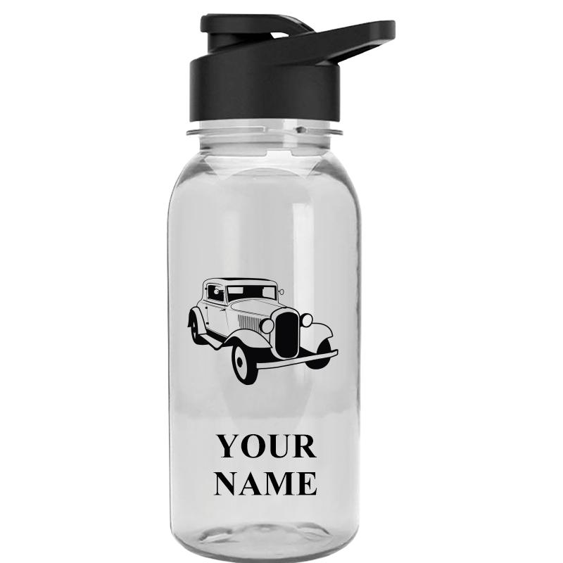 WATER BOTTLE 18OZ CLEAR