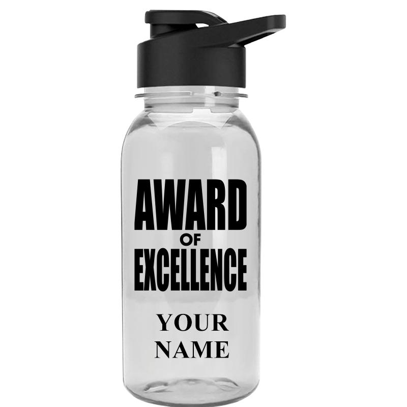 WATER BOTTLE 18OZ CLEAR