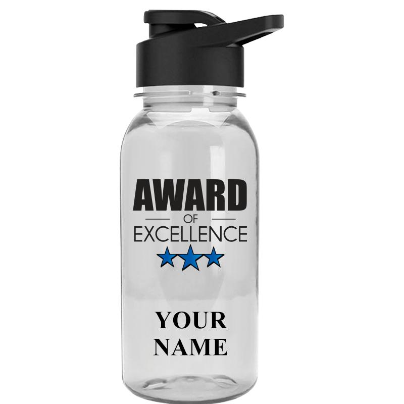 WATER BOTTLE 18OZ CLEAR