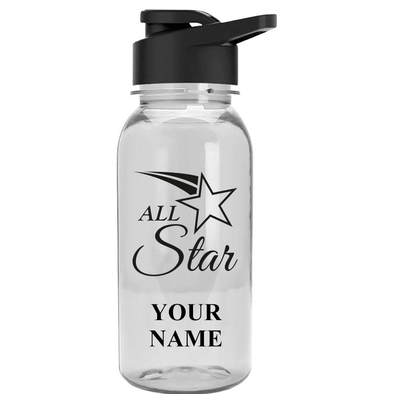 WATER BOTTLE 18OZ CLEAR