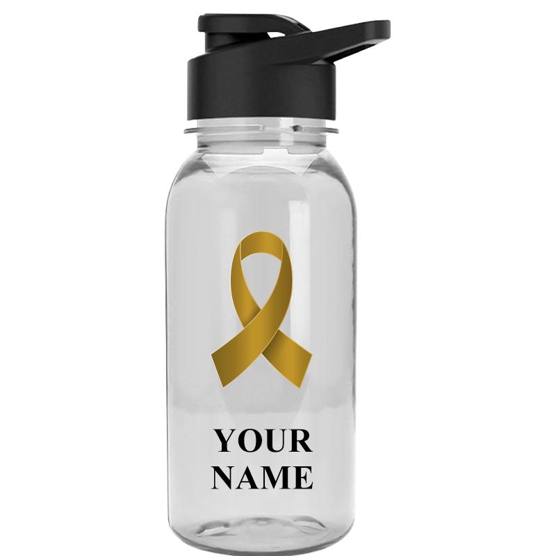 WATER BOTTLE 18OZ CLEAR