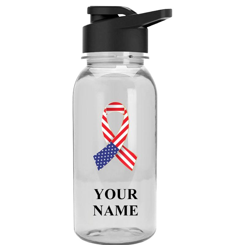 WATER BOTTLE 18OZ CLEAR