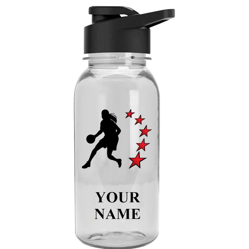 WATER BOTTLE 18OZ CLEAR