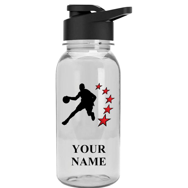 WATER BOTTLE 18OZ CLEAR