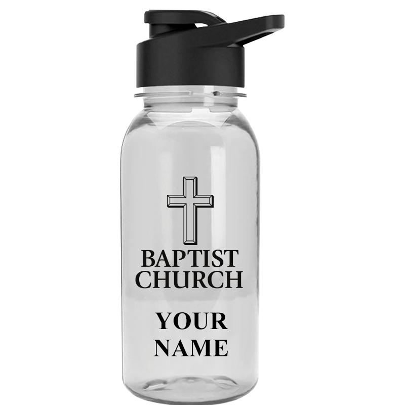 WATER BOTTLE 18OZ CLEAR