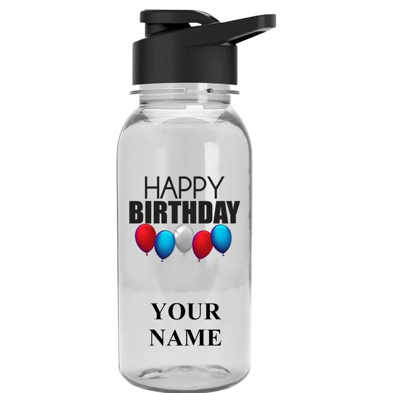 WATER BOTTLE 18OZ CLEAR