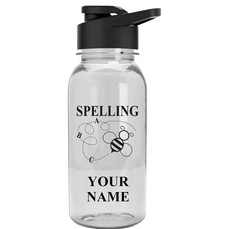 WATER BOTTLE 18OZ CLEAR