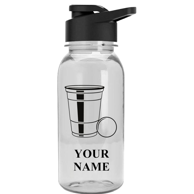 WATER BOTTLE 18OZ CLEAR