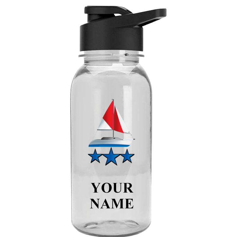 WATER BOTTLE 18OZ CLEAR