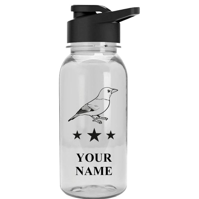 WATER BOTTLE 18OZ CLEAR