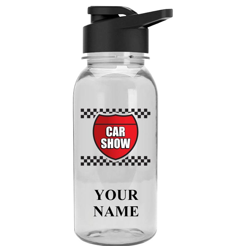 WATER BOTTLE 18OZ CLEAR