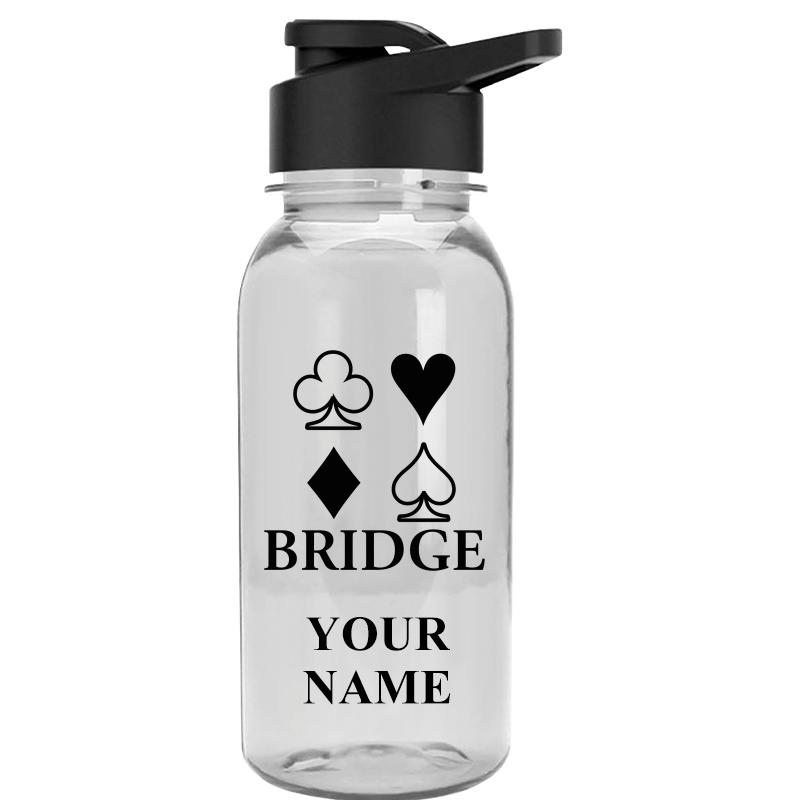 WATER BOTTLE 18OZ CLEAR