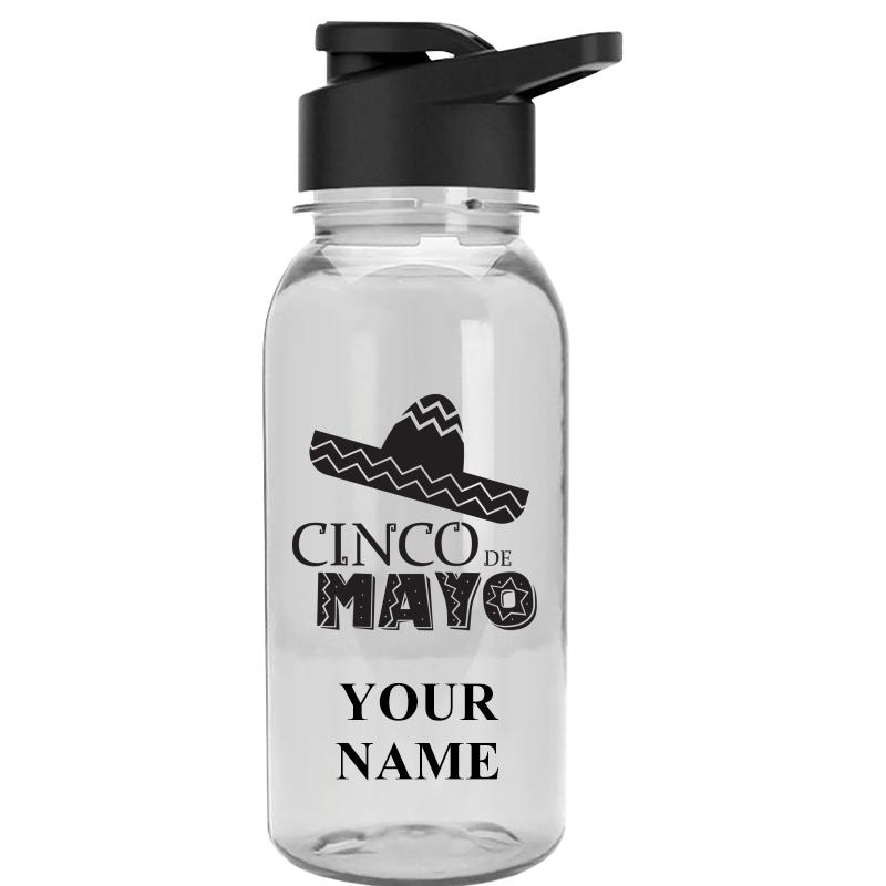 WATER BOTTLE 18OZ CLEAR