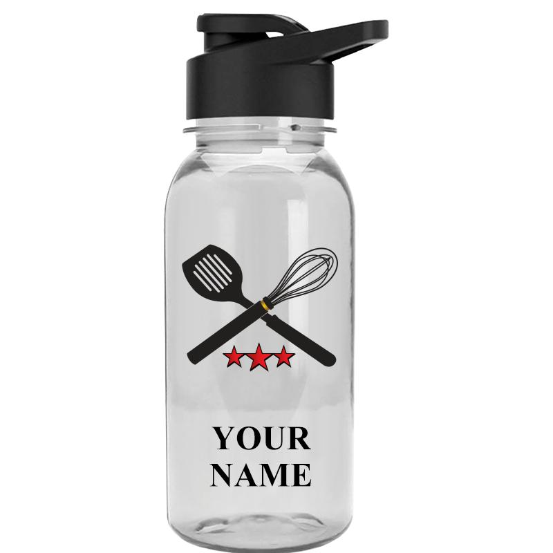 WATER BOTTLE 18OZ CLEAR