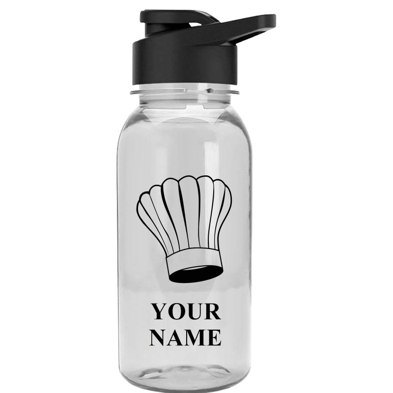 WATER BOTTLE 18OZ CLEAR