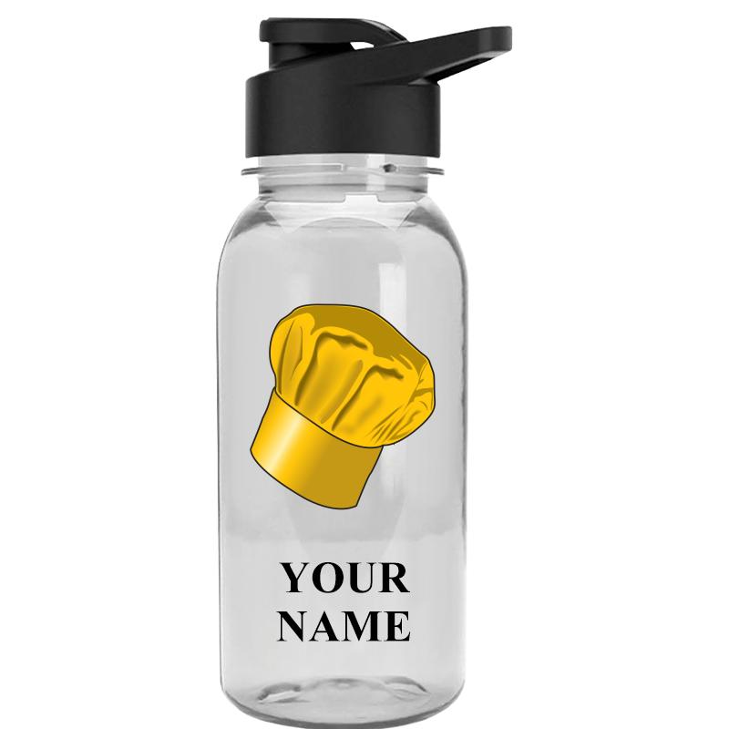 WATER BOTTLE 18OZ CLEAR