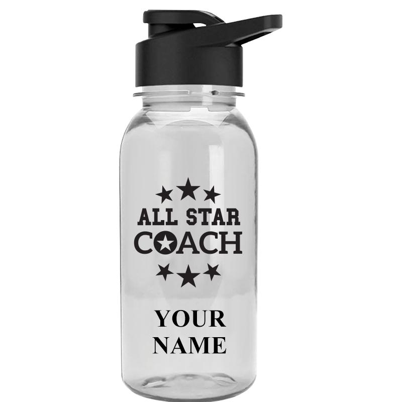 WATER BOTTLE 18OZ CLEAR