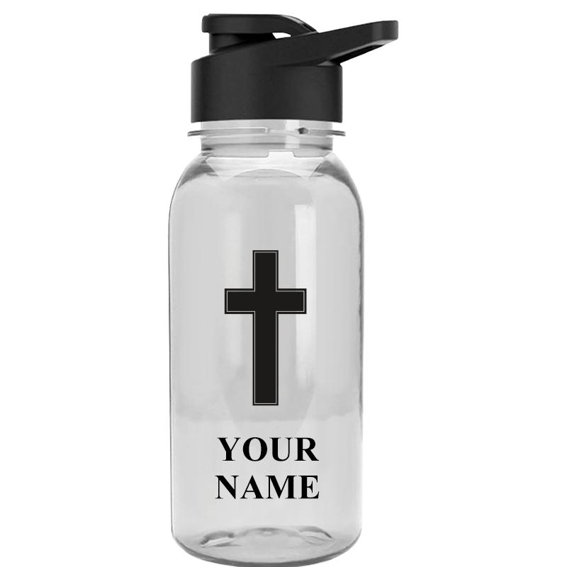 WATER BOTTLE 18OZ CLEAR