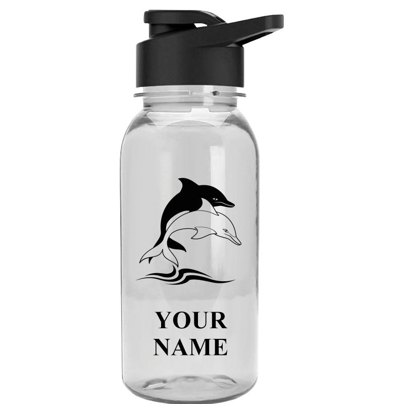 WATER BOTTLE 18OZ CLEAR