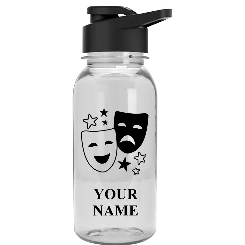 WATER BOTTLE 18OZ CLEAR