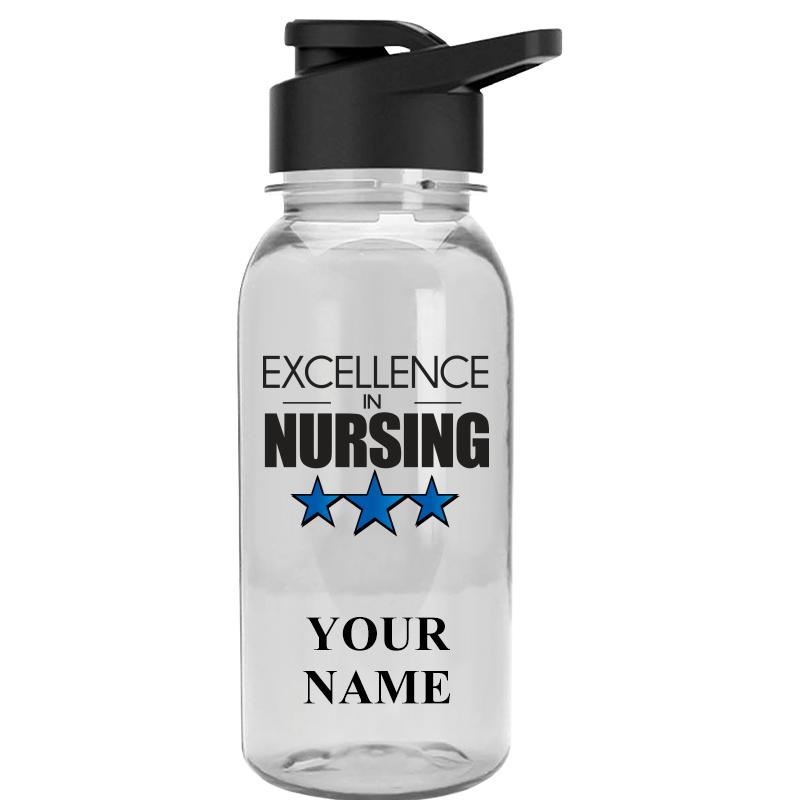 WATER BOTTLE 18OZ CLEAR