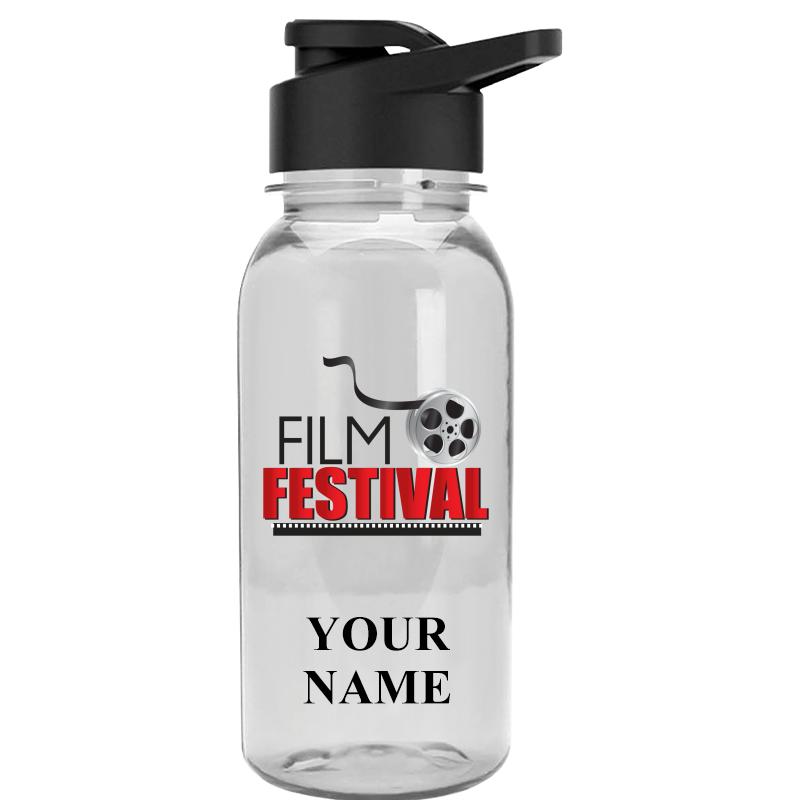 WATER BOTTLE 18OZ CLEAR