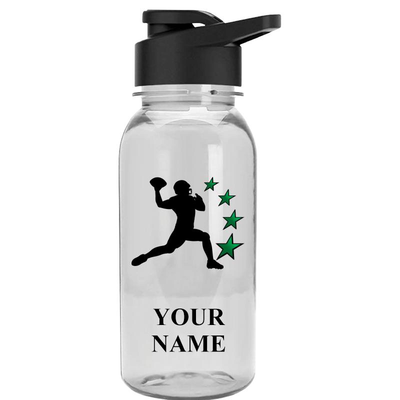 WATER BOTTLE 18OZ CLEAR