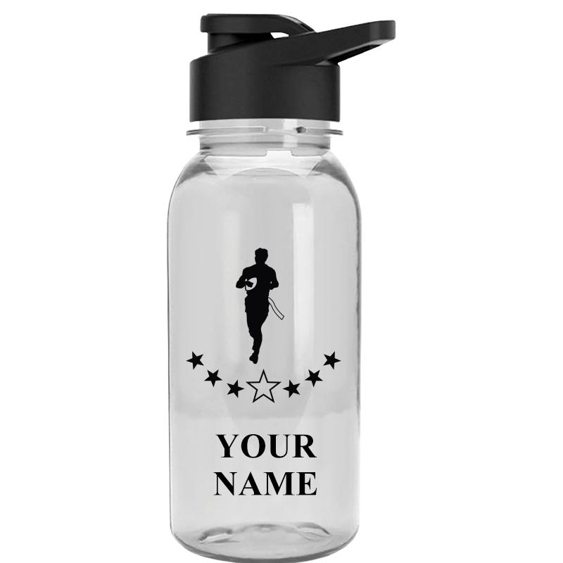 WATER BOTTLE 18OZ CLEAR