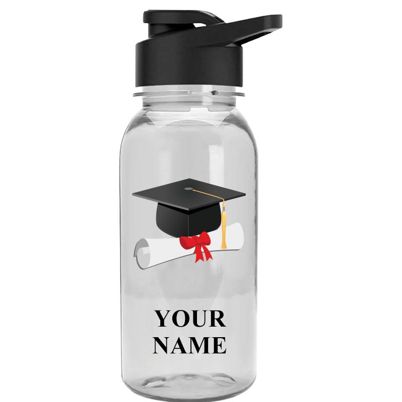 WATER BOTTLE 18OZ CLEAR