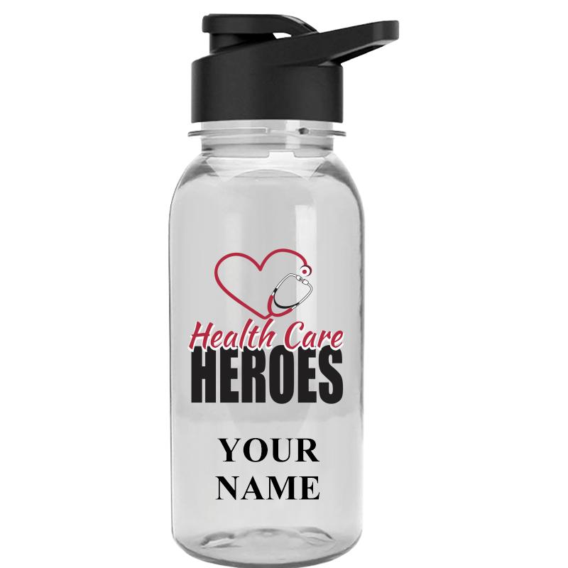 WATER BOTTLE 18OZ CLEAR