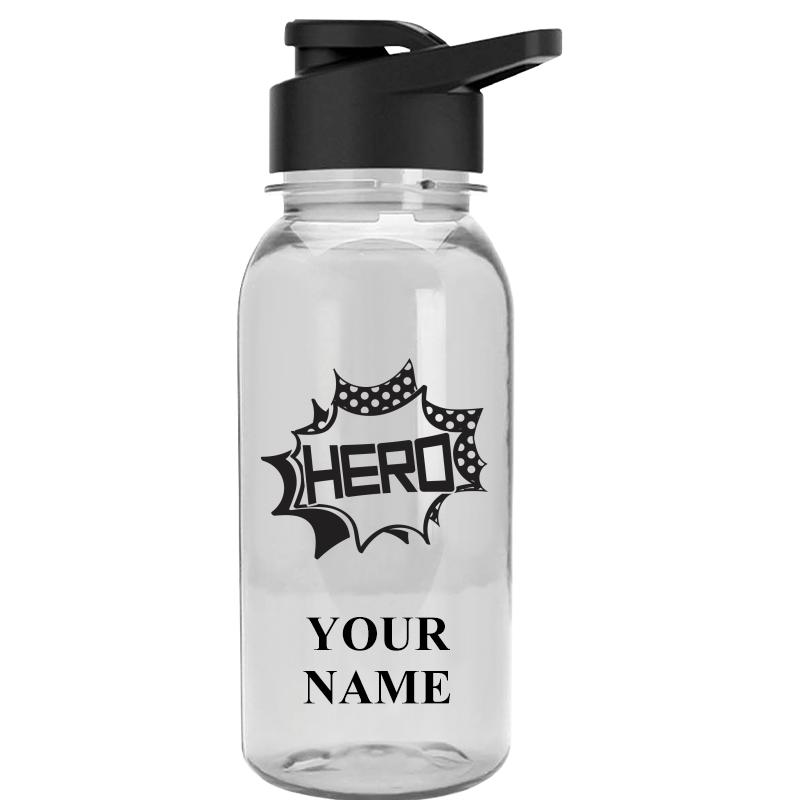 WATER BOTTLE 18OZ CLEAR