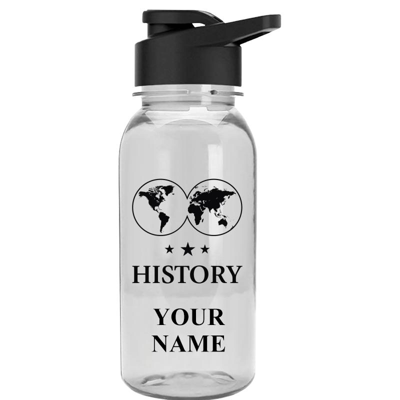 WATER BOTTLE 18OZ CLEAR