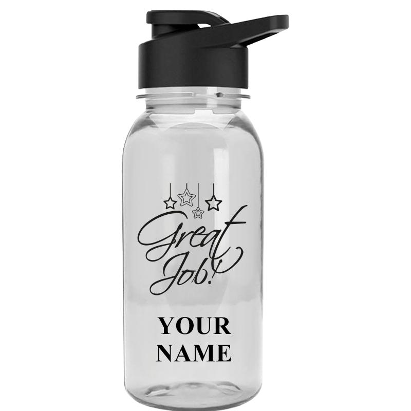 WATER BOTTLE 18OZ CLEAR