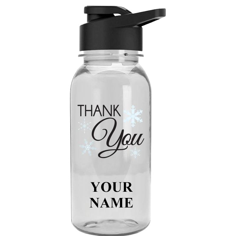 WATER BOTTLE 18OZ CLEAR