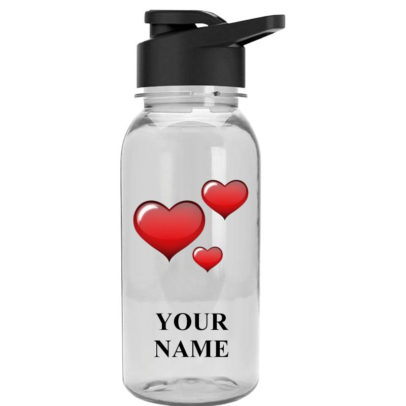 WATER BOTTLE 18OZ CLEAR