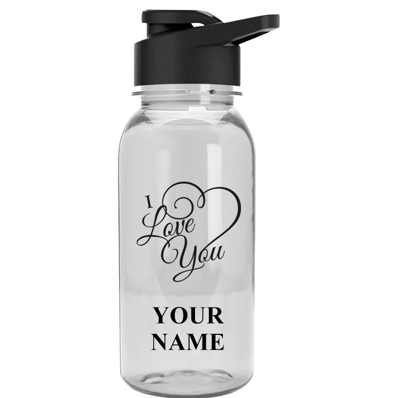 WATER BOTTLE 18OZ CLEAR