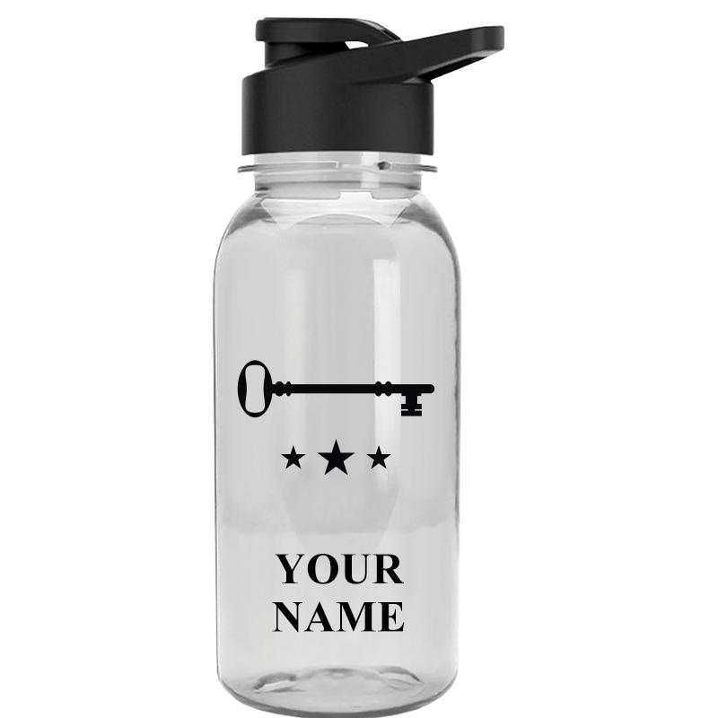 WATER BOTTLE 18OZ CLEAR