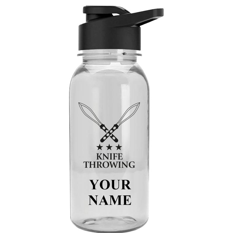 WATER BOTTLE 18OZ CLEAR