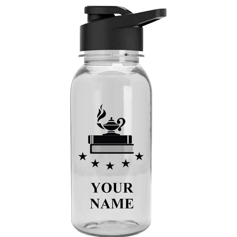 WATER BOTTLE 18OZ CLEAR