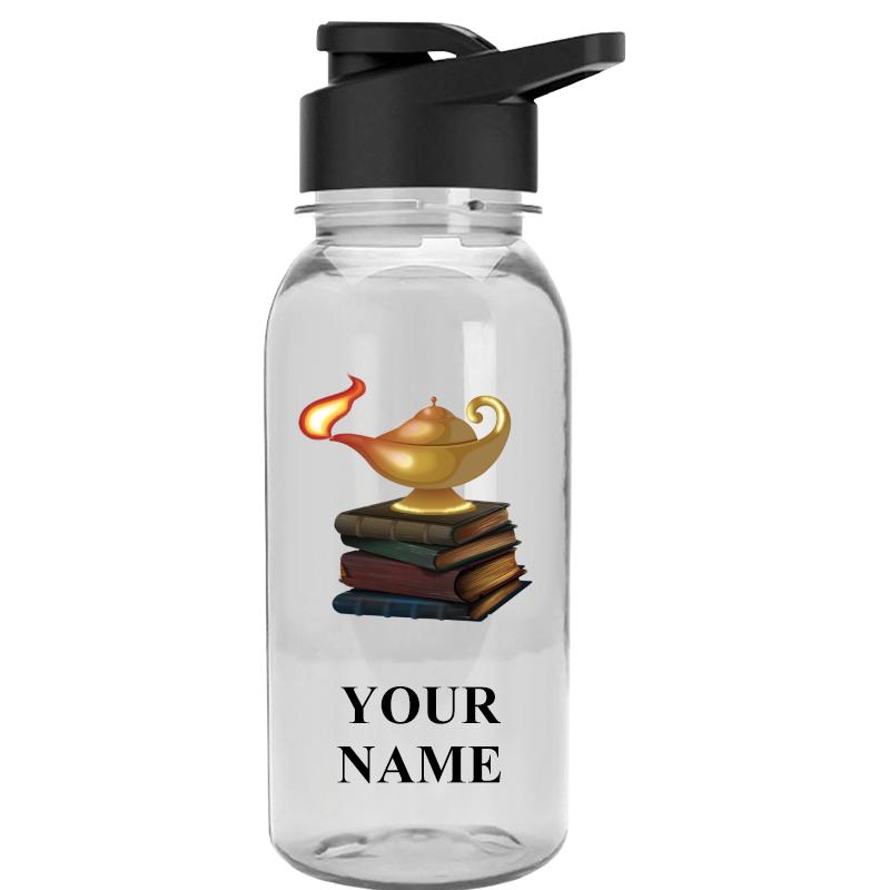 WATER BOTTLE 18OZ CLEAR