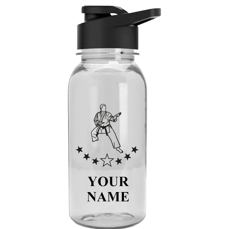 WATER BOTTLE 18OZ CLEAR